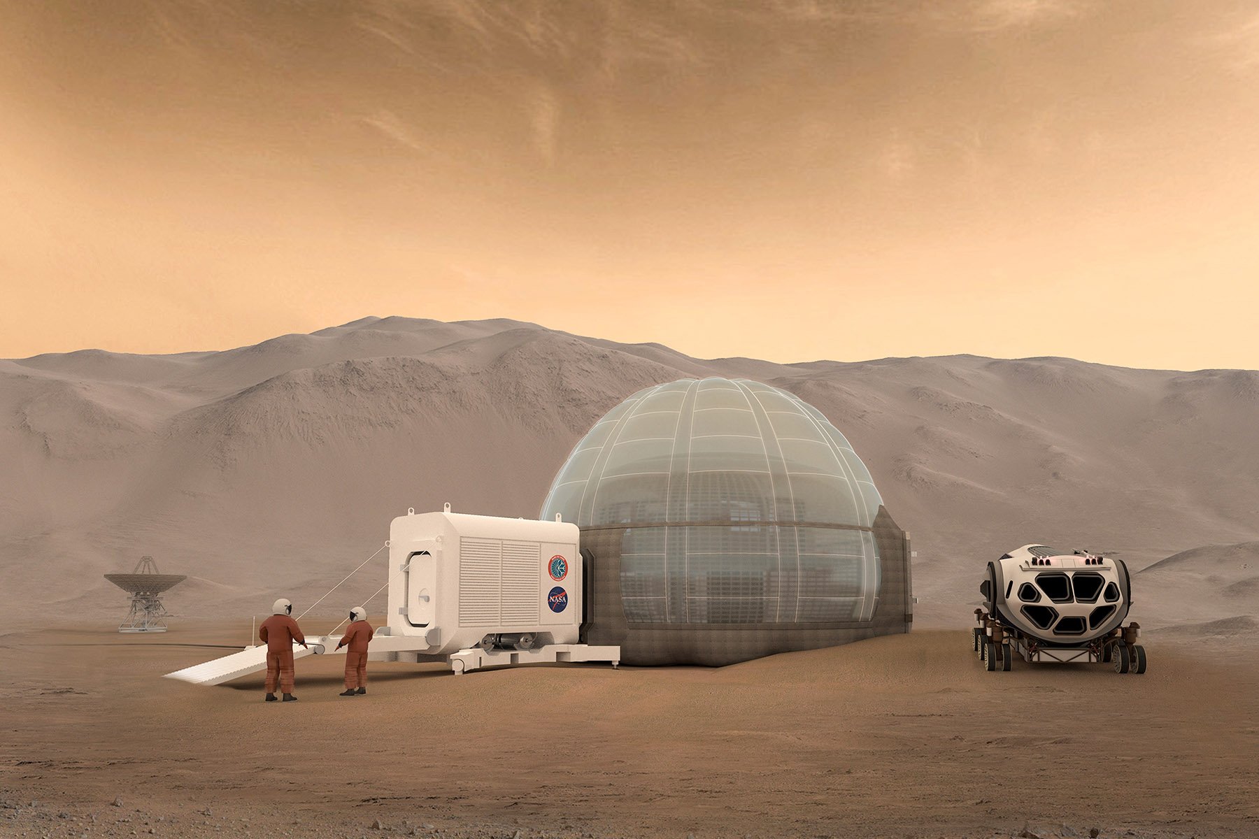 NASA Mars Kolonie